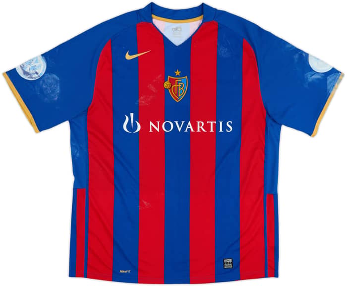 2008-09 FC Basel Home Shirt - 4/10 - (XL)