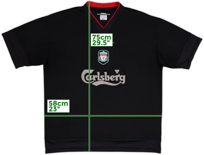 2002-03 Liverpool Reebok Camiseta de Entrenamiento - 9/10 - (L)