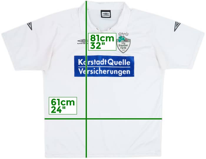 2003-04 Greuther Furth Local Camiseta - 6/10 - (XXL)