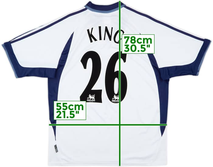 2001-02 Tottenham Home Shirt King #26 - 7/10 - (L)