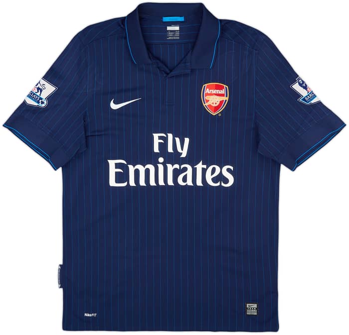 Camiseta de visitante del Arsenal 2009-10 v.Persie #11 - 6/10 - (M)