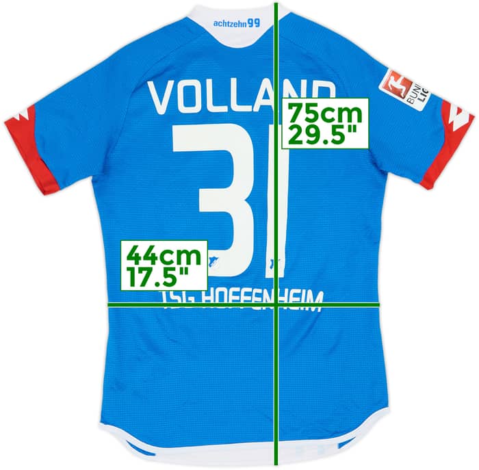 Camiseta de local del TSG Hoffenheim 2015-16 Volland #31 - 6/10 - (M)