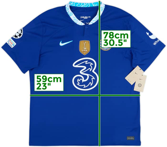 2022-23 Chelsea Home Shirt Pulisic #10 (XL)