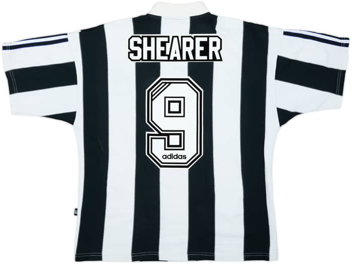 1995-97 Newcastle Home Shirt Shearer #9 - 6/10 - (M)