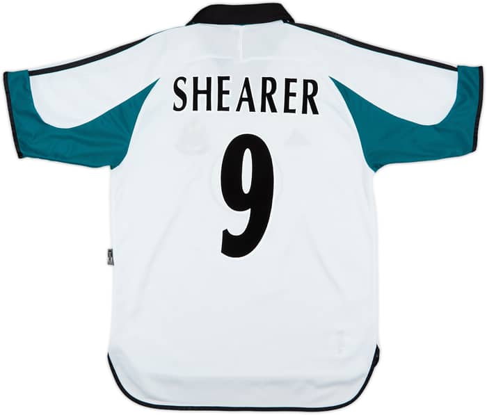 1999-00 Newcastle Away Shirt Shearer #9 - 9/10 - (M)