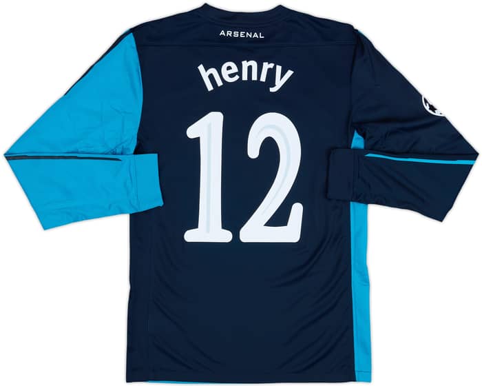 2011-12 Arsenal Away L/S Shirt Henry #12 (S)