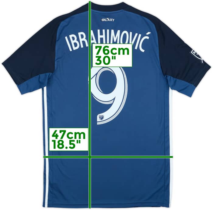 Camiseta de visitante del LA Galaxy 2019-20 Ibrahimovic #9 - 8/10 - (S)