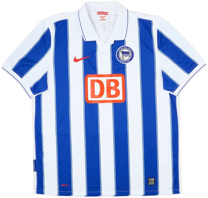 2009-10 Hertha Berlín Camiseta de local - 9/10 - (XL)