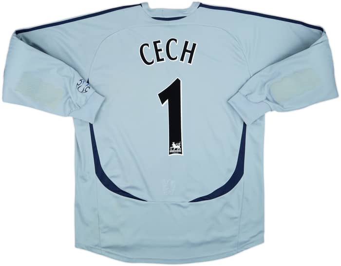 Camiseta de portero del Chelsea 2007-08 Cech #1 - 8/10 - (XL)