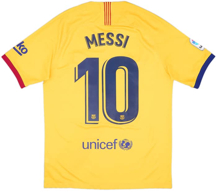 2019-20 Barcelona Away Shirt Messi #10 - 8/10 - (M)