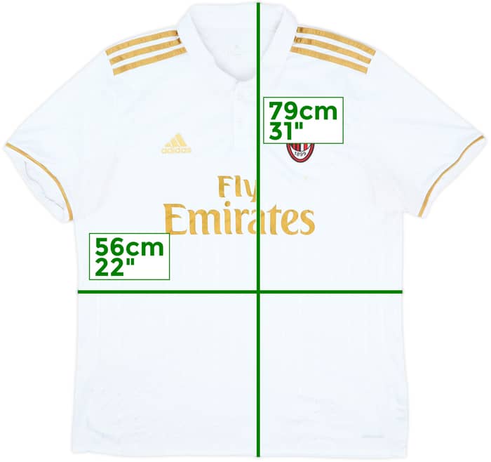 2016-17 AC Milan Away Shirt - 6/10 - (XL)