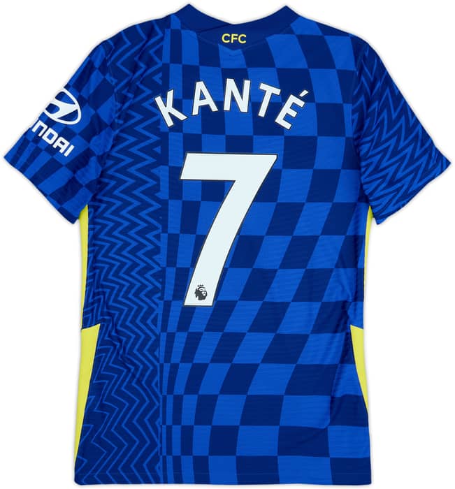 2021-22 Chelsea Authentic Home Shirt Kante #7 - 10/10 - (S)