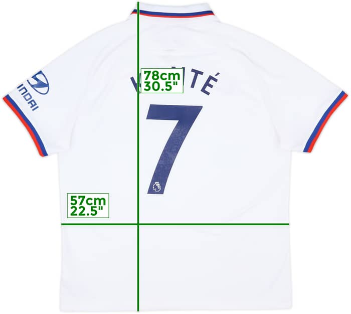 2019-20 Chelsea Away Shirt Kante #7 - 6/10 - (XL)