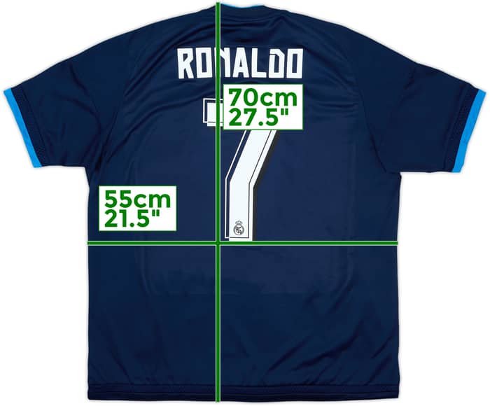 2015-16 Real Madrid Third Shirt Ronaldo #7 - 9/10 - (L)