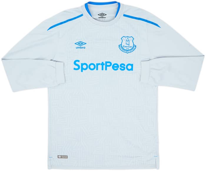 2017-18 Everton Away L/S Shirt Rooney #10 - 5/10 - (L)