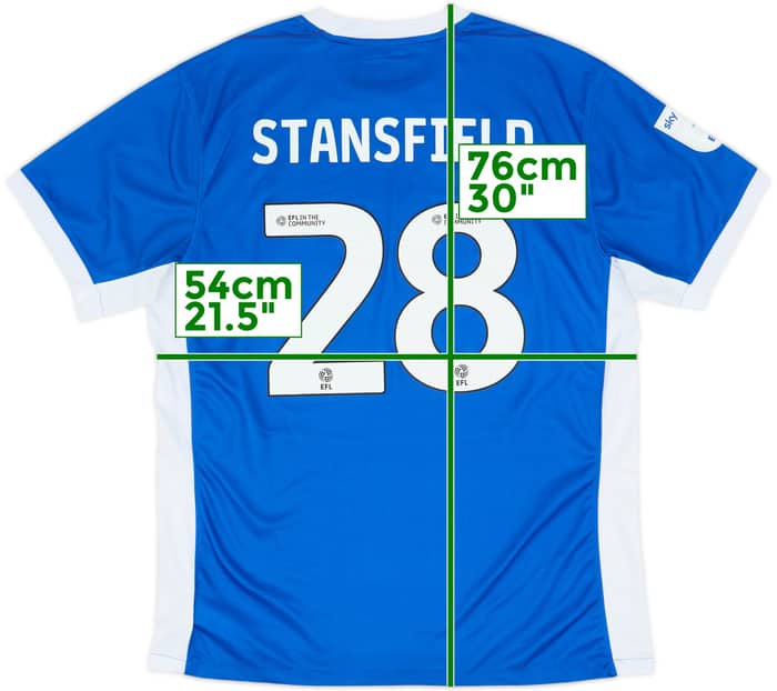 Camiseta de local del Birmingham 2024-25 Stansfield #28 - 6/10 - (XL)
