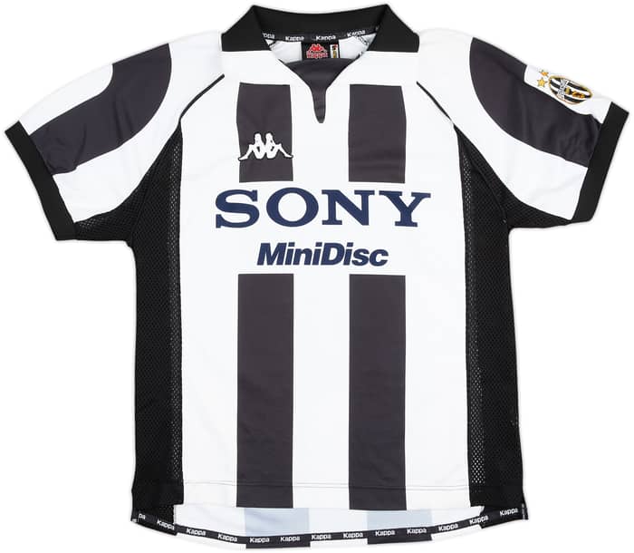 1997-98 Juventus Centenary Home Shirt Zidane #21 - 5/10 - (S)