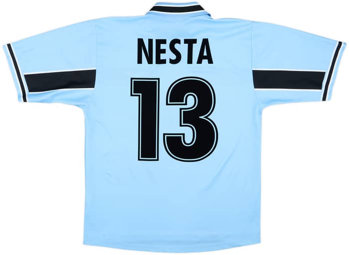 1998-00 Lazio Basic Home Shirt Nesta #13 - 6/10 - (15-16 Years)