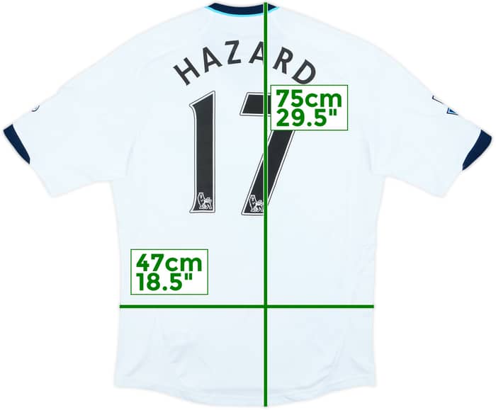 2012-13 Chelsea Away Shirt Hazard #17 - 4/10 - (M)