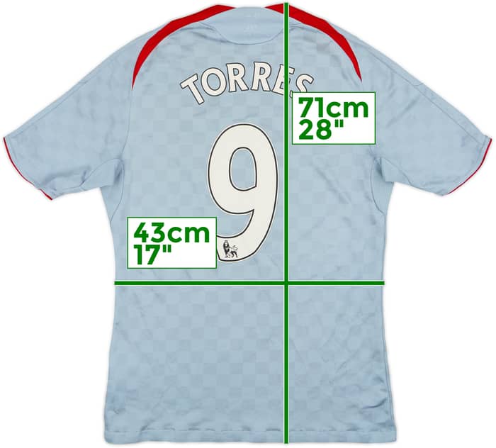 2008-09 Liverpool Away Shirt Torres #9 - 5/10 - (S)