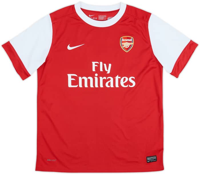2010-11 Arsenal Home Shirt - 5/10 - (12-13 Years)