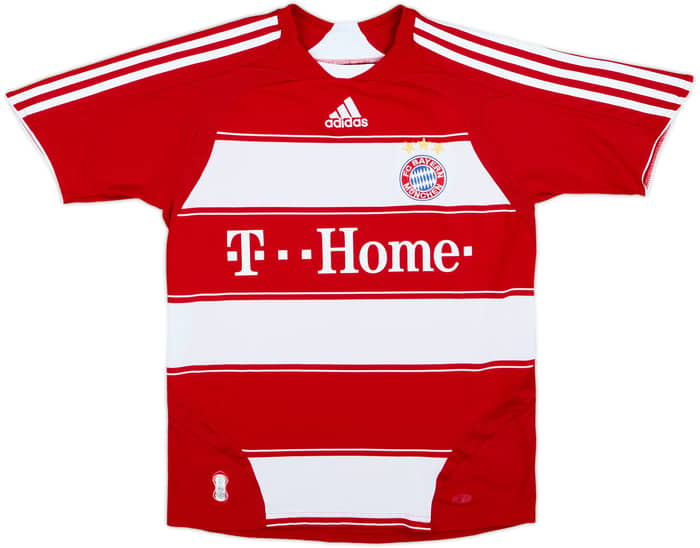 2007-08 Bayern Munich Home Shirt - 8/10 - (L.Boys)