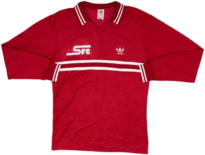 1983-87 Servette Home L/S Shirt #11 - 9/10 - (M)
