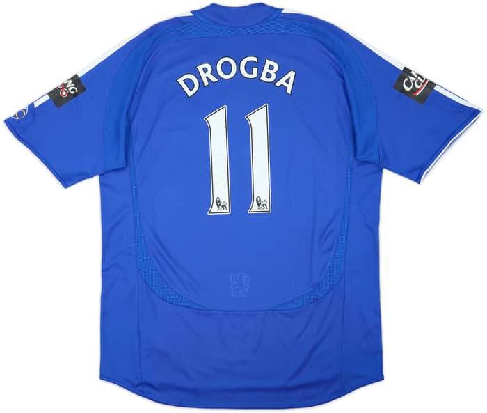 2006-08 Chelsea Camiseta Local Drogba #11 - 6/10 - (XL)