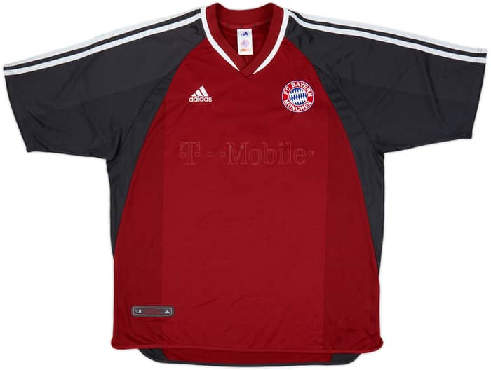 2002-03 Bayern Munich Home Shirt Elber #9 - 3/10 - (XL)