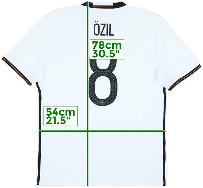 2015-16 Germany Home Shirt Ozil #8 (L)