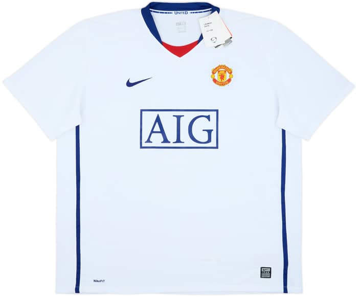 2008-10 Manchester United Away Shirt Ronaldo #7 (XXL)