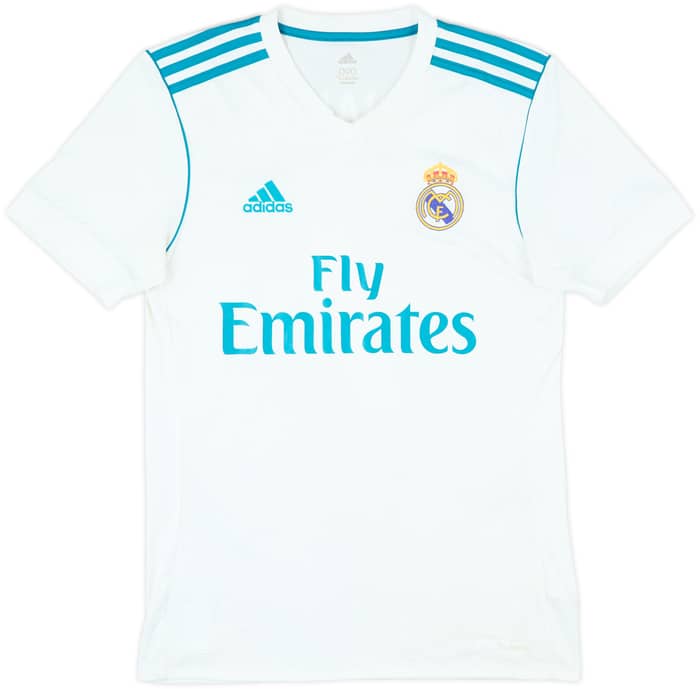 2017-18 Real Madrid Home Shirt Ronaldo #7 - 8/10 - (S)