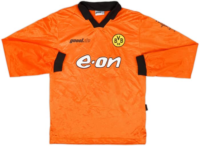 Camiseta de portero del Borussia Dortmund 2001-02 - 4/10 - (Niños L)