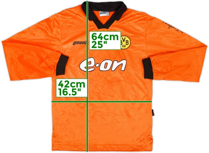 Camiseta de portero del Borussia Dortmund 2001-02 - 4/10 - (Niños L)