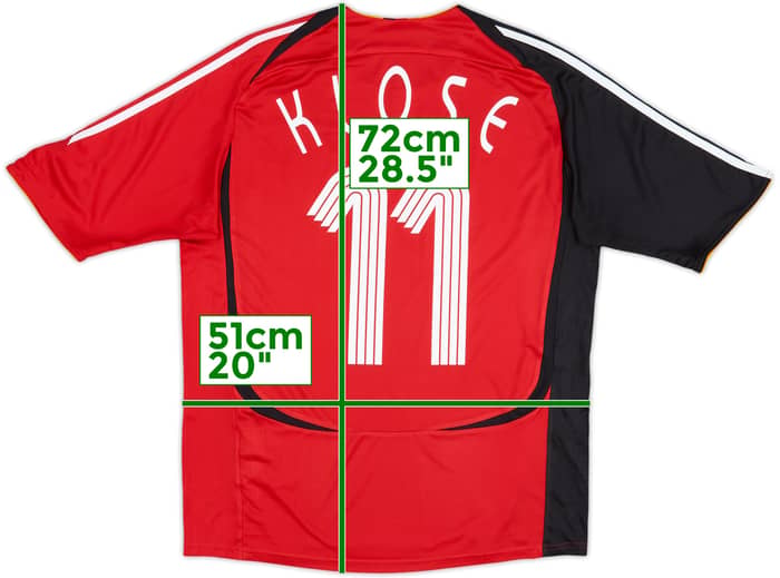 2005-07 Germany Away Shirt Klose #11 - 6/10 - (XL.Boys)