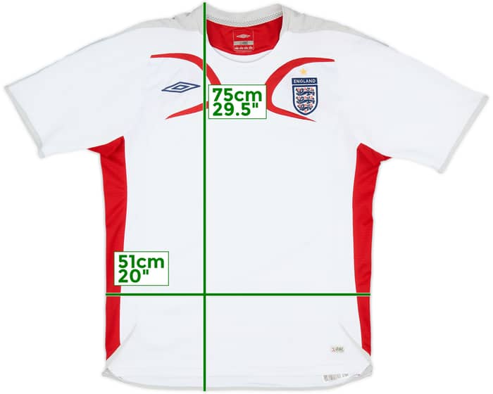 2004-06 Inglaterra Umbro Camiseta de Entrenamiento - 8/10 - (L)