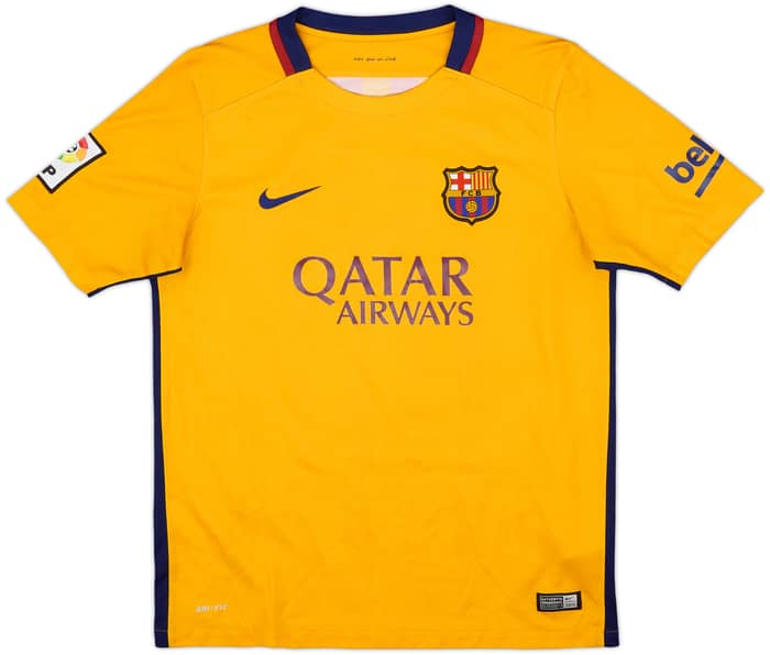 2015-16 Barcelona Away Shirt Neymar #11 - 8/10 - (XL.Boys)