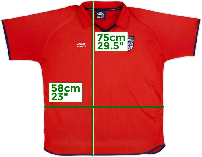 2002-04 England Umbro Training Shirt - 8/10 - (XL)