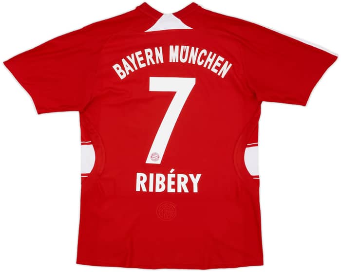 2008-09 Bayern Munich Home Shirt Ribery #7 - 8/10 - (XL.Boys)