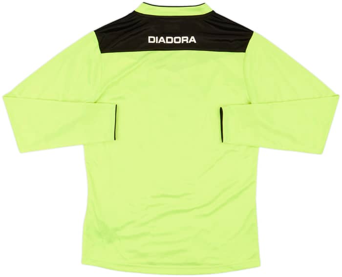 2014-15 Italy Diadora Referee L/S Shirt - 9/10 - (S)