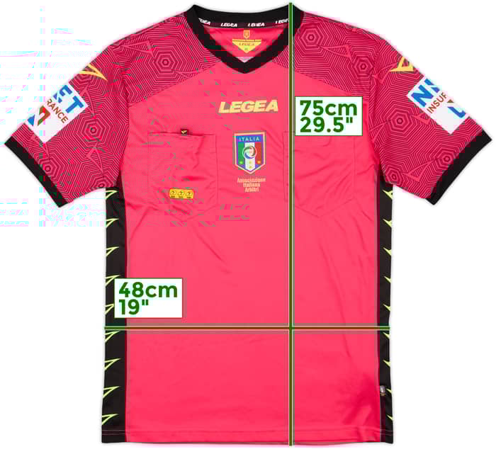 2022-23 Italy Legea Referee Shirt - 9/10 - (M)