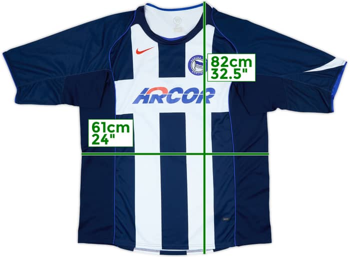 2004-05 Hertha Berlin Home Shirt - 9/10 - (XXL)