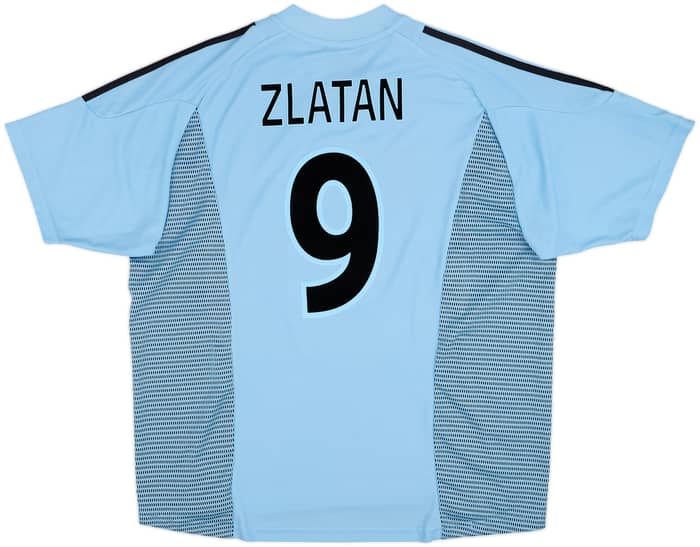 2002-03 Ajax Away Shirt Zlatan #9 - 6/10 - (XL)