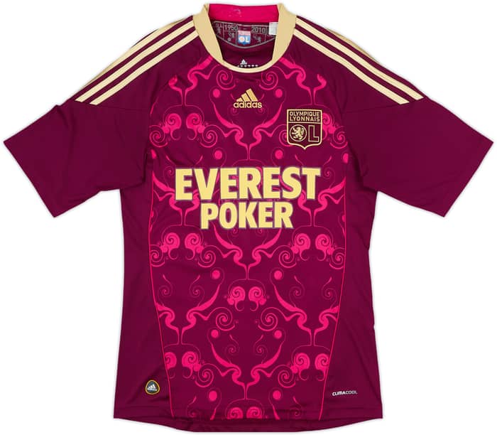2010-11 Lyon Away Shirt Lacazette #38 - 8/10 - (S)