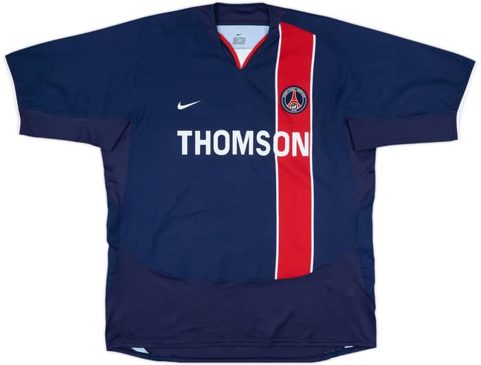 2003-04 Paris Saint-Germain Home Shirt Pauleta #9 - 9/10 - (XL)