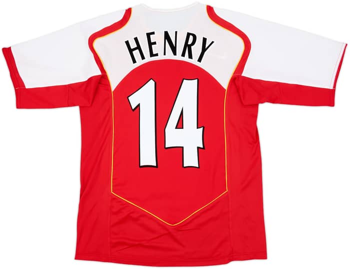 2004-05 Arsenal Home Shirt Henry #14 - 9/10 - (M)
