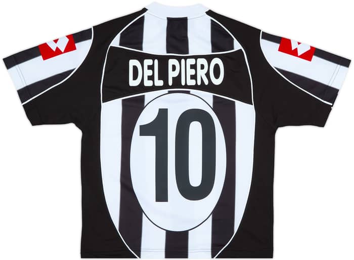 2002-03 Juventus Home Shirt Del Piero #10 - 8/10 - (S)