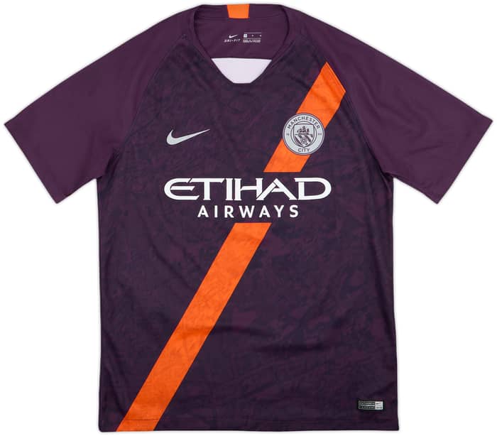 2018-19 Manchester City Third Shirt Aguero #10 - 10/10 - (M)