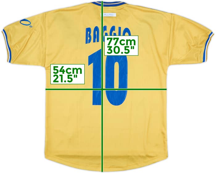 2001-02 Brescia Third Shirt Baggio #10 - 8/10 - (L)