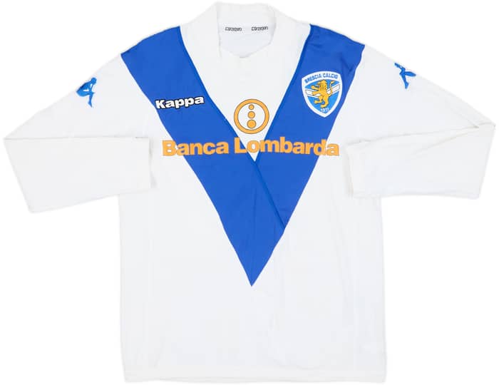 2004-05 Brescia Away L/S Shirt Baggio #10 - 7/10 - (L)